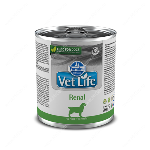 фотография Консервы Farmina Vet Life Renal Dog - 300 г, купить онлайн за 520 рубл