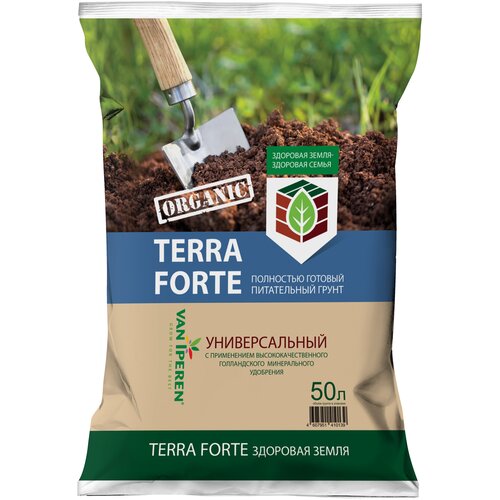 фотография Грунт Terra Forte здоровая земля, 50 л, 18 кг, купить онлайн за 2643 рубл